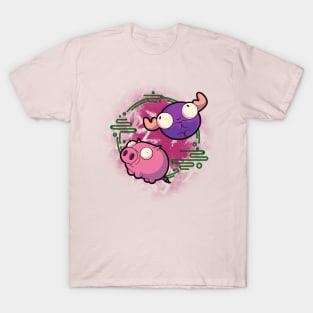 Invader Zim Pig and Mini Moose T-Shirt